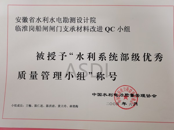 2004臨淮崗船閘閘門(mén)支承QC小組.jpg